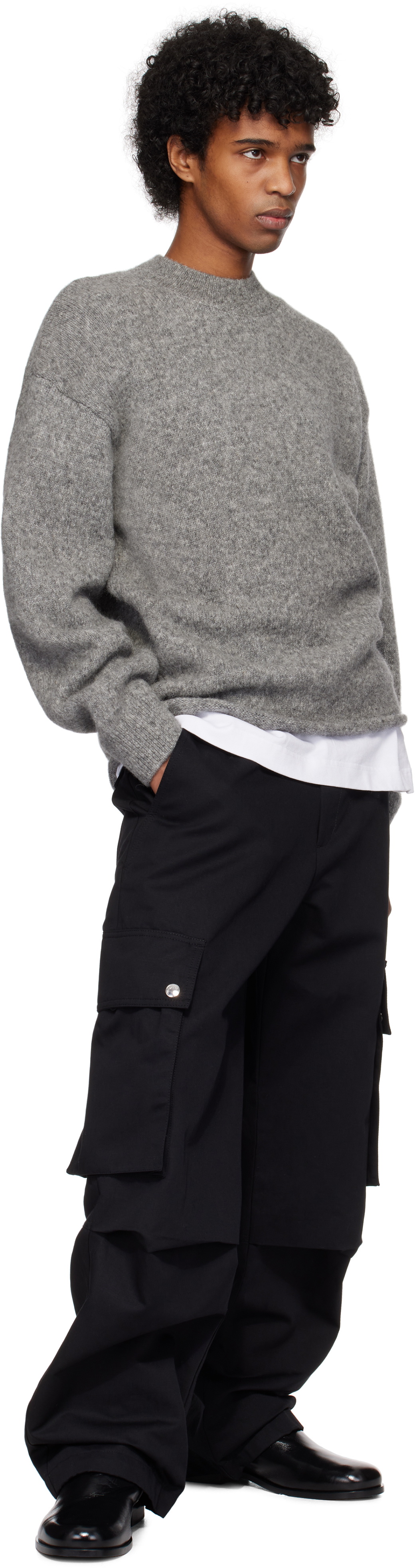 JACQUEMUS Gray Les Classiques 'The Jacquemus' Sweater Jacquemus