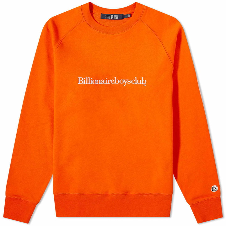 Photo: Billionaire Boys Club Embroidered Serif Crew Sweat