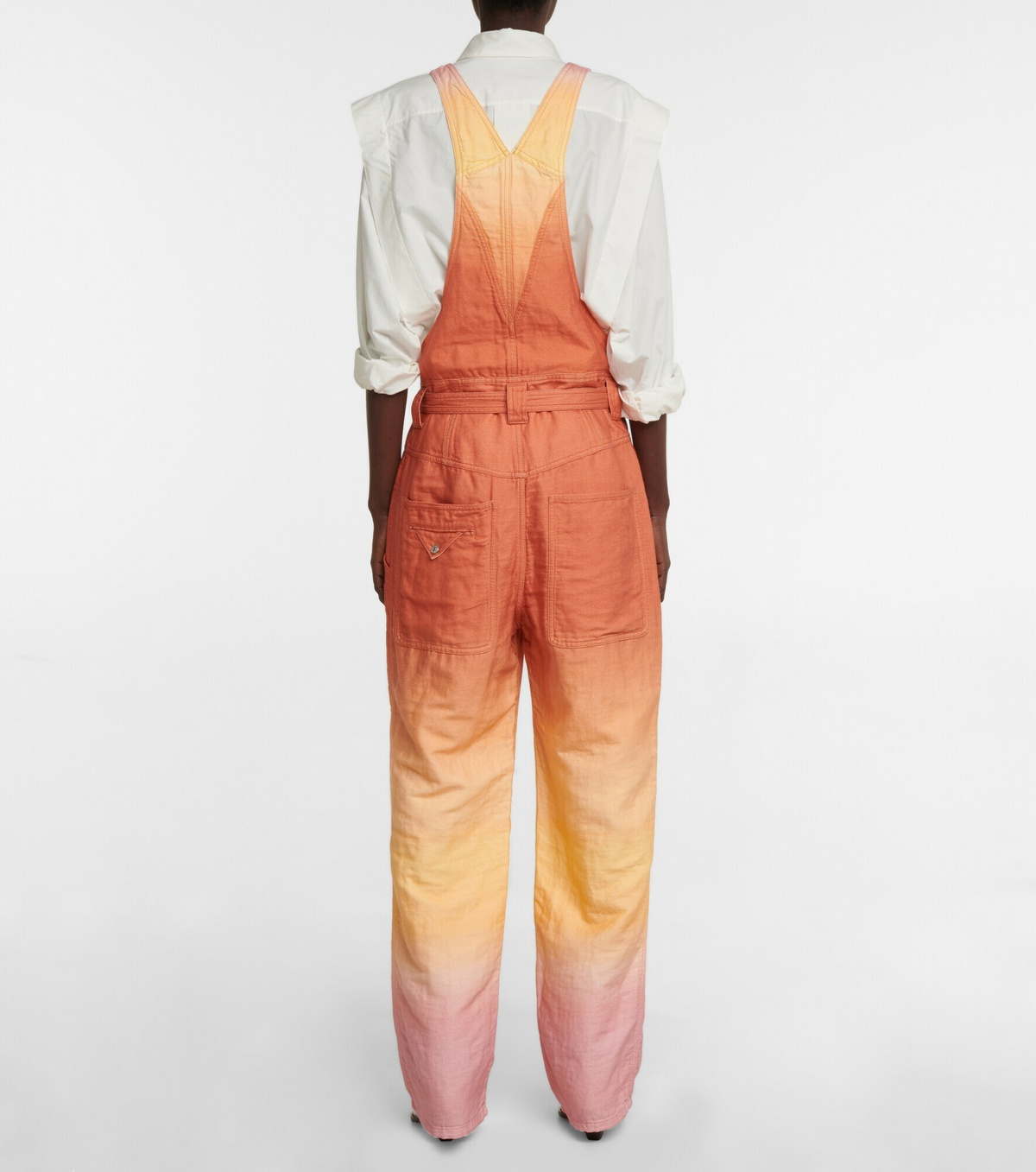 Isabel Marant - Keishatd dégradé cotton and linen jumpsuit