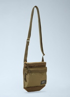 Porter-Yoshida & Co Logo Patch Crossbody Bag