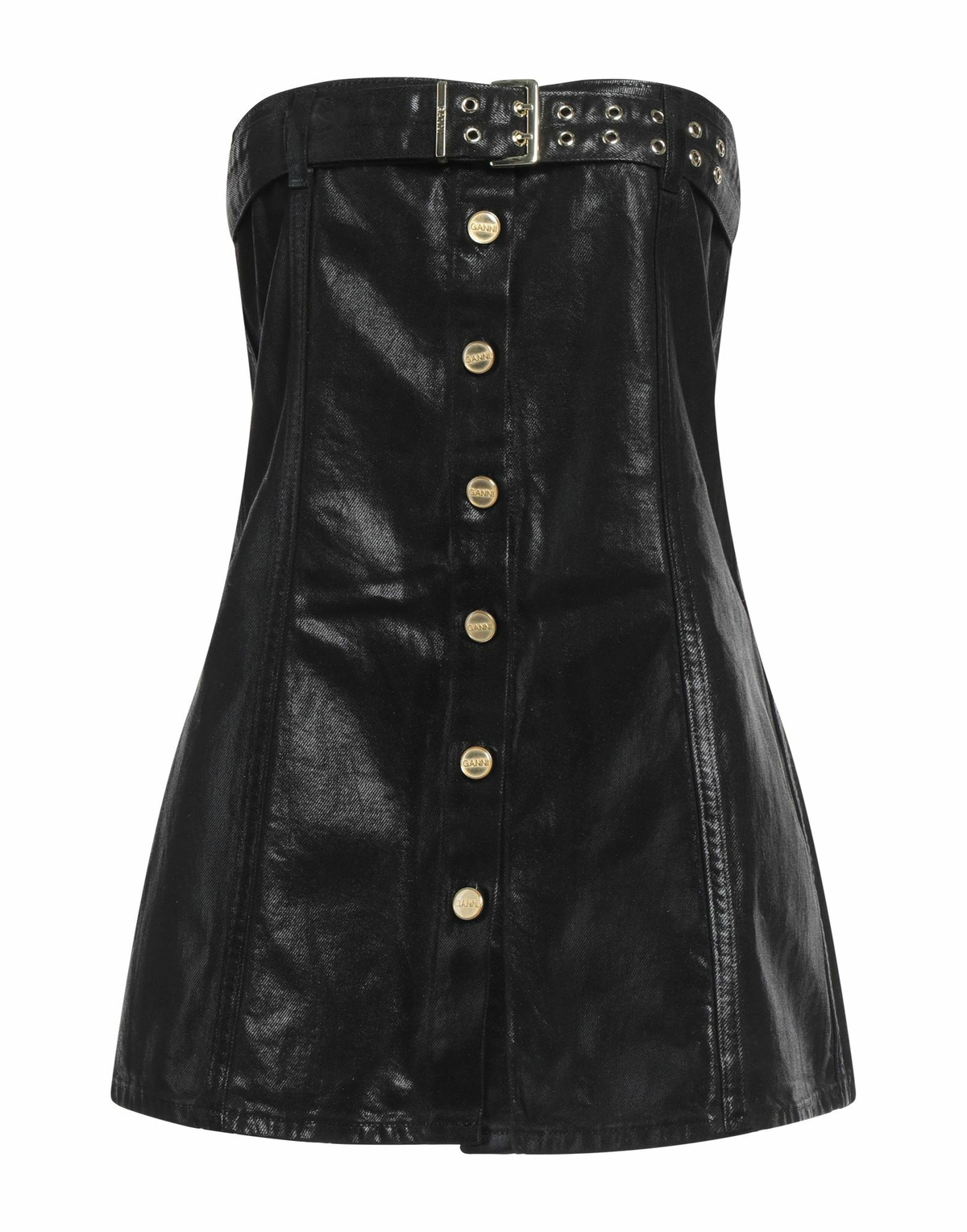 Ganni Womens Top in Black