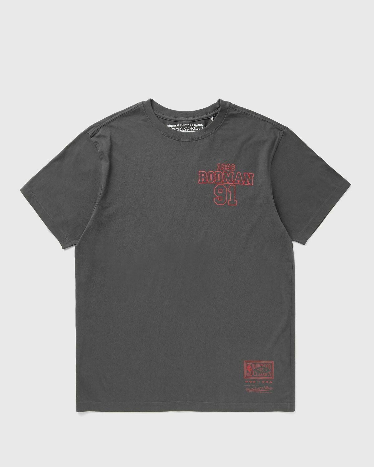 Mitchell & Ness NBA CHAMPIONSHIP PLAYER TEE CHICAGO BULLS 1996 DENNIS RODMAN Black Mens Shortsleeves/Team Tee