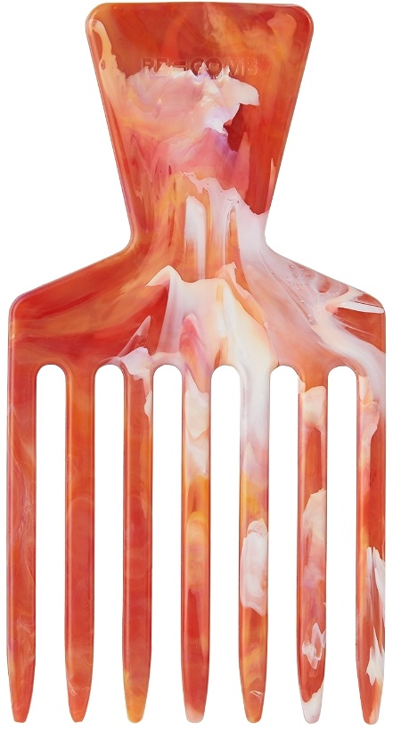 Photo: RE=COMB Red & Orange Recycled Pik
