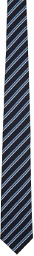 Ermenegildo Zegna Navy & Blue Brera Tie