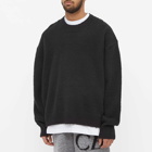 Cole Buxton Men's Wool Crew Knit in Black