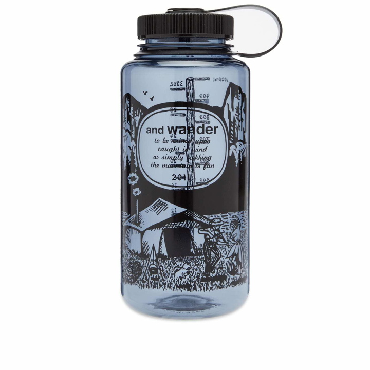 Photo: And Wander Men's x Nalgene 1L Tritan Bottle in Black