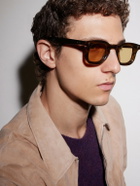 Jacques Marie Mage - Devaux-Round Frame Acetate Sunglasses