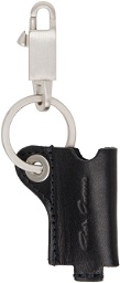 Rick Owens Black Mini Lighter Holder Keychain