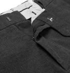 NN07 - Theo Slim-Fit Tapered Herringbone Stretch Cotton-Blend Trousers - Men - Dark gray