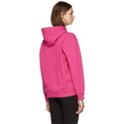 McQ Alexander McQueen Pink Logo Big Hoodie