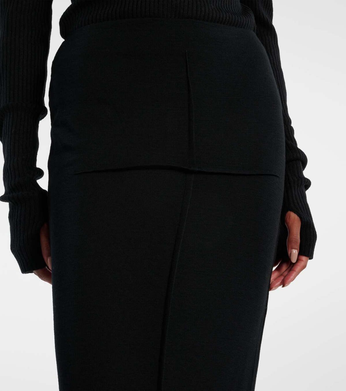 Didu Wool maxi skirt