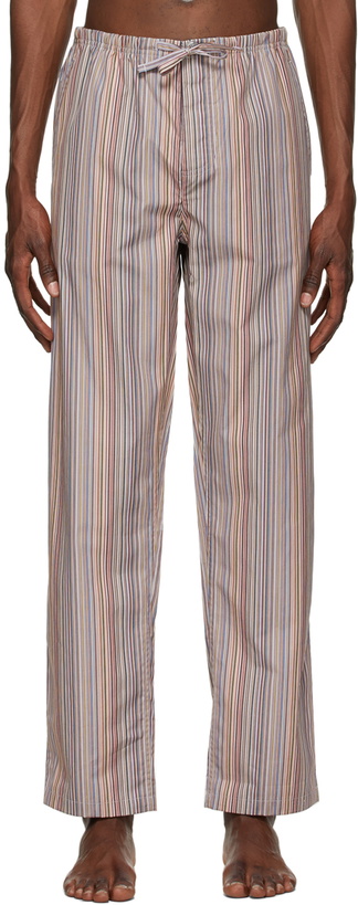 Photo: Paul Smith Multicolor Signature Stripe Pyjama Pants