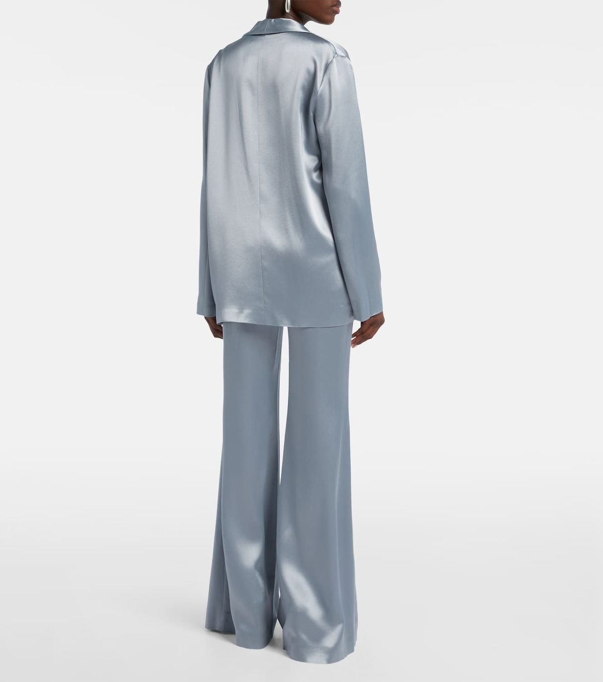 Galvan Julianne satin blazer