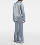Galvan Julianne satin blazer