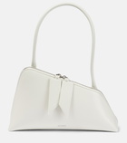 The Attico Sunrise asymmetrical leather shoulder bag