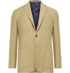 Sid Mashburn - Virgil No. 2 Slim-Fit Garment-Dyed Cotton and Wool-Blend Hopsack Blazer - Neutrals