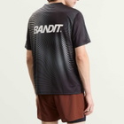 Bandit Men's Drift SS Printed Performance T-Shirt in Black/Chalk