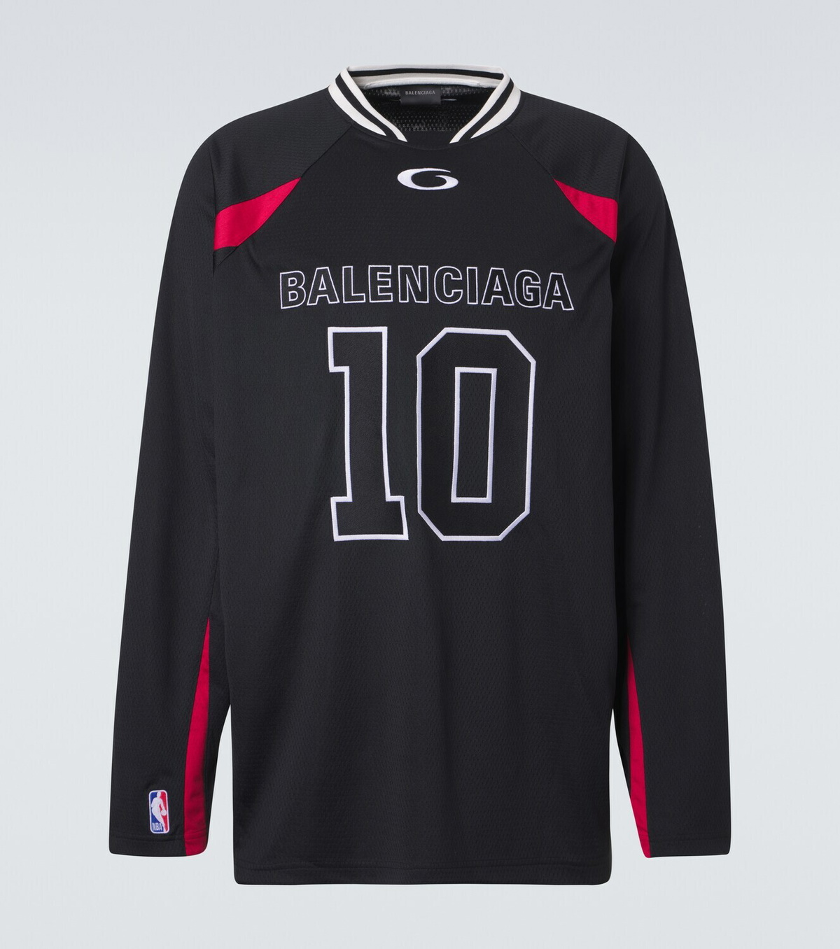 Balenciaga x NBA logo jersey T-shirt