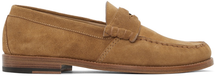 Photo: Rhude Tan Suede Penny Loafers