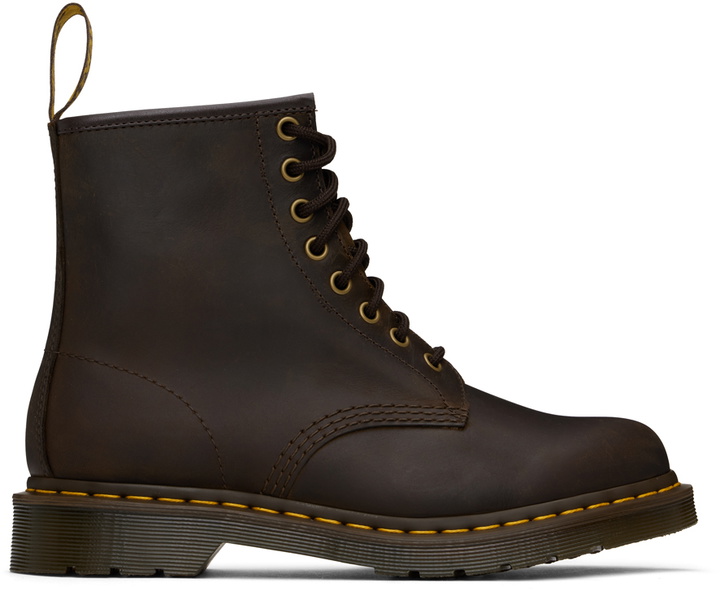 Photo: Dr. Martens Brown 1460 Boots