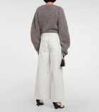 Jil Sander High-rise wide-leg jeans