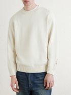 Neighborhood - Savage Cotton Crewneck Sweater - Neutrals