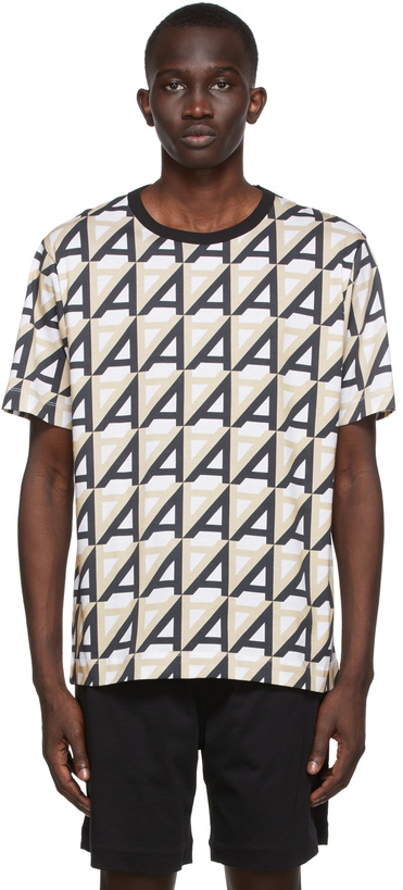 Photo: Dries Van Noten White & Black Graphic T-Shirt