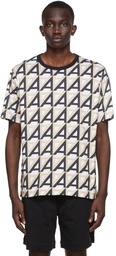 Dries Van Noten White & Black Graphic T-Shirt