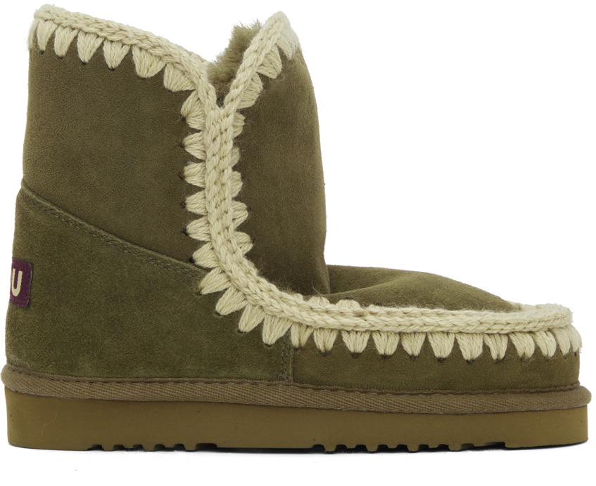 Mou Khaki 18 Boots