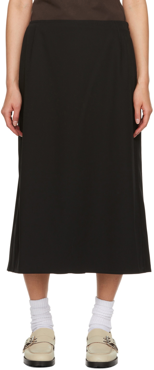 Sofie D'Hoore Black Secret Midi Skirt