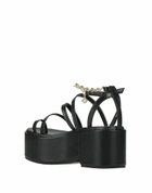 Maje Womens Thong sandal in Black