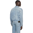 Gucci Blue Light Washed Denim Jacket