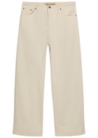 Valentino Garavani Wide-leg Denim Jeans White