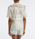 Tory Burch Printed cotton shirt