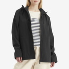 Rains Women's Suva Hardshell String Jacket in Black