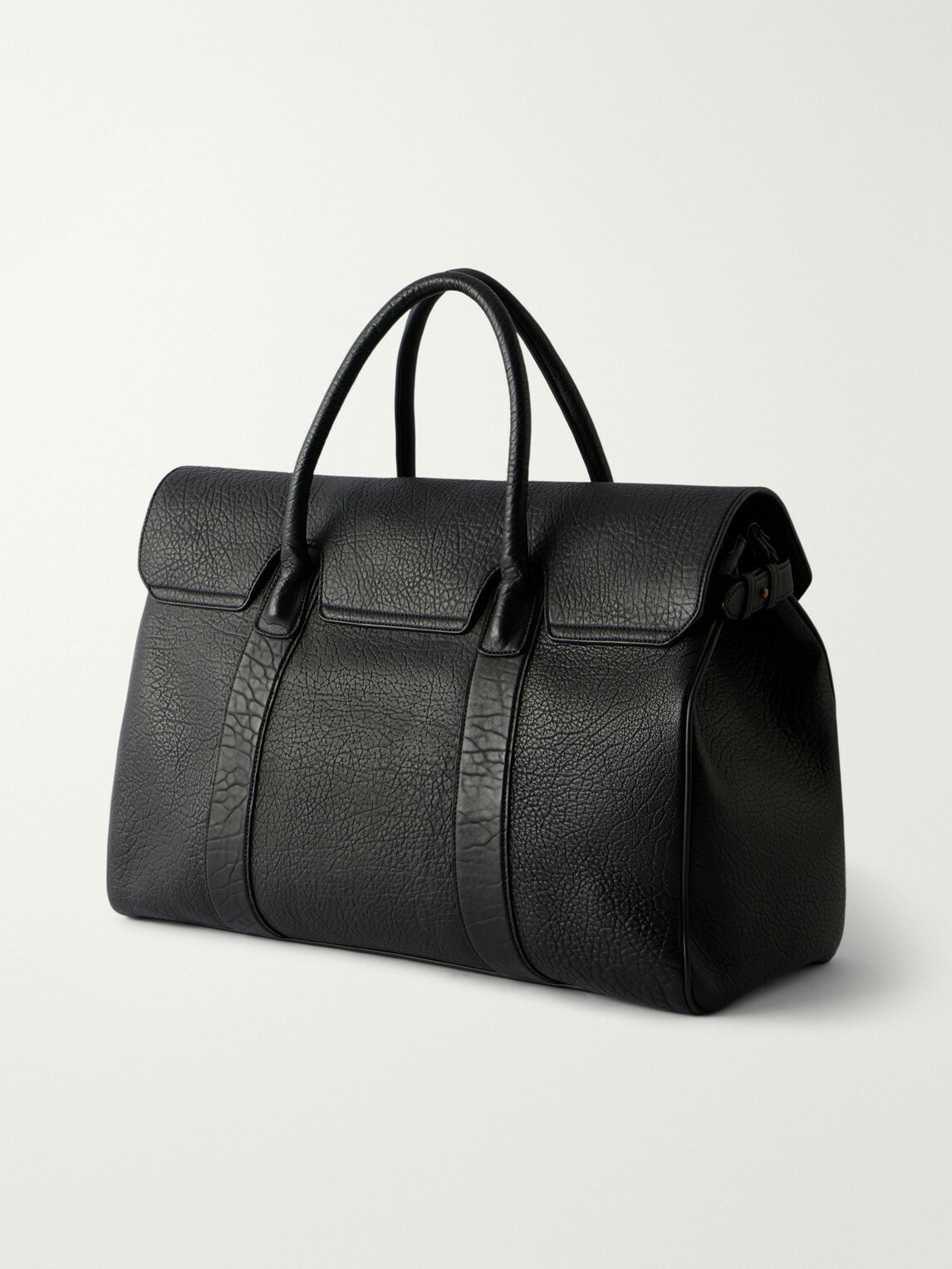 Officine Creative - Bostonian/001 Leather Weekend Bag - Black