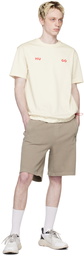 Hugo Taupe Relaxed-Fit Shorts