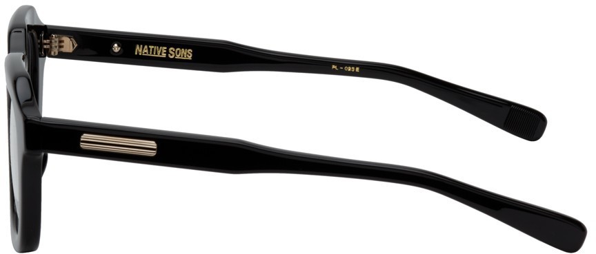 Native Sons Black Matheson Glasses