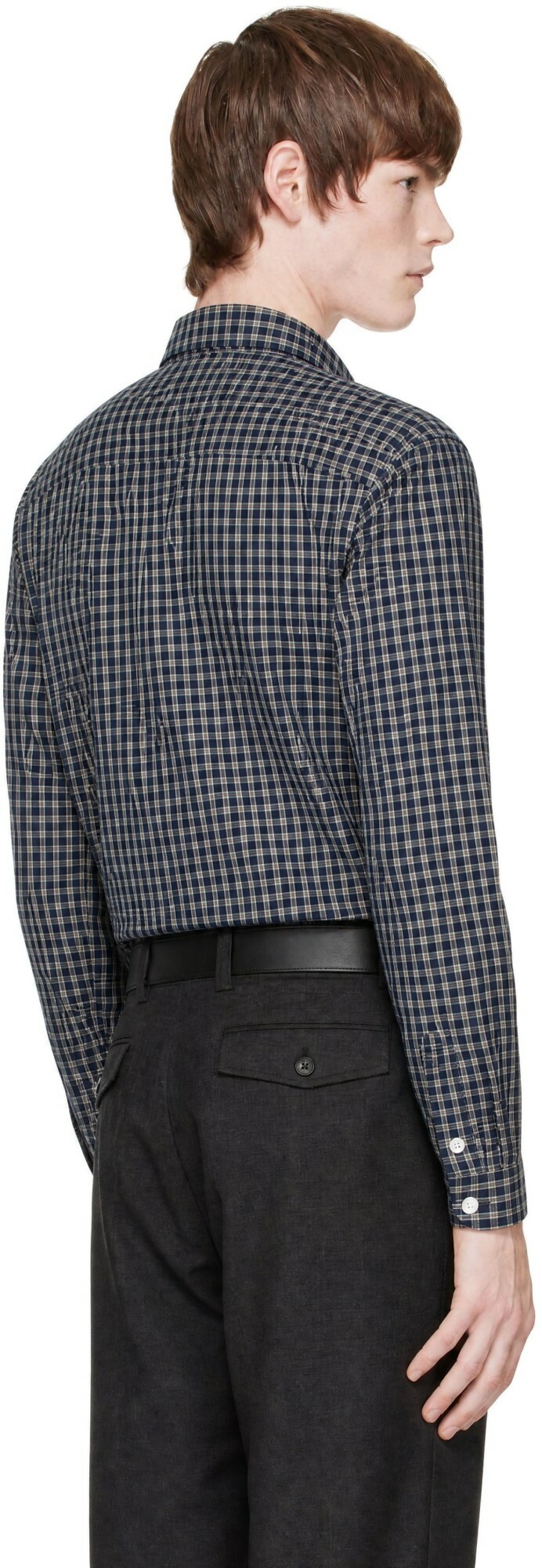 ANOTHER ASPECT Navy Another 4.0 Shirt