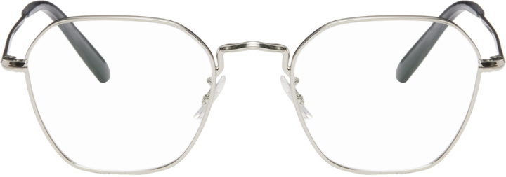 Photo: Oliver Peoples Silver Levison Glasses
