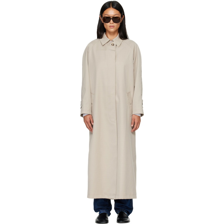 Photo: HommeGirls Beige Mac Coat