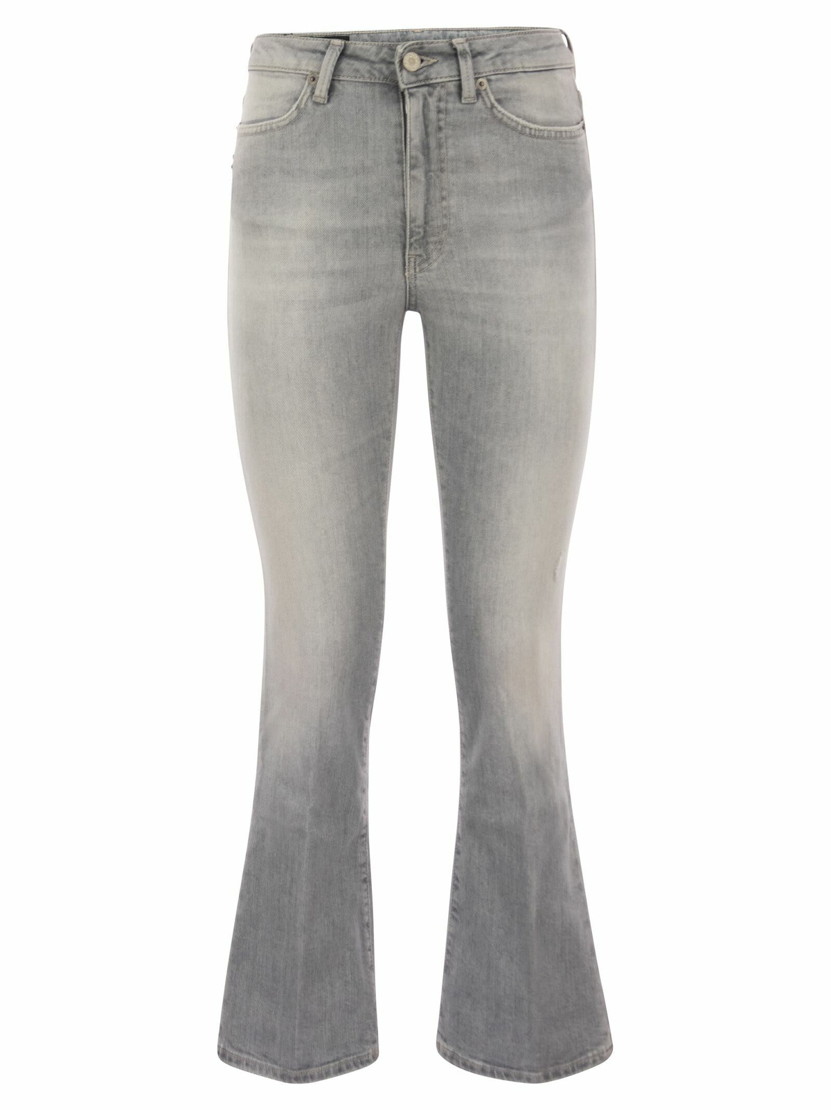 Dondup Mandy - Super Skinny Bootcut Jeans In Stretch Denim