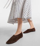 Proenza Schouler Glove suede flats