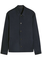Sunspel Wool Jacket Navy