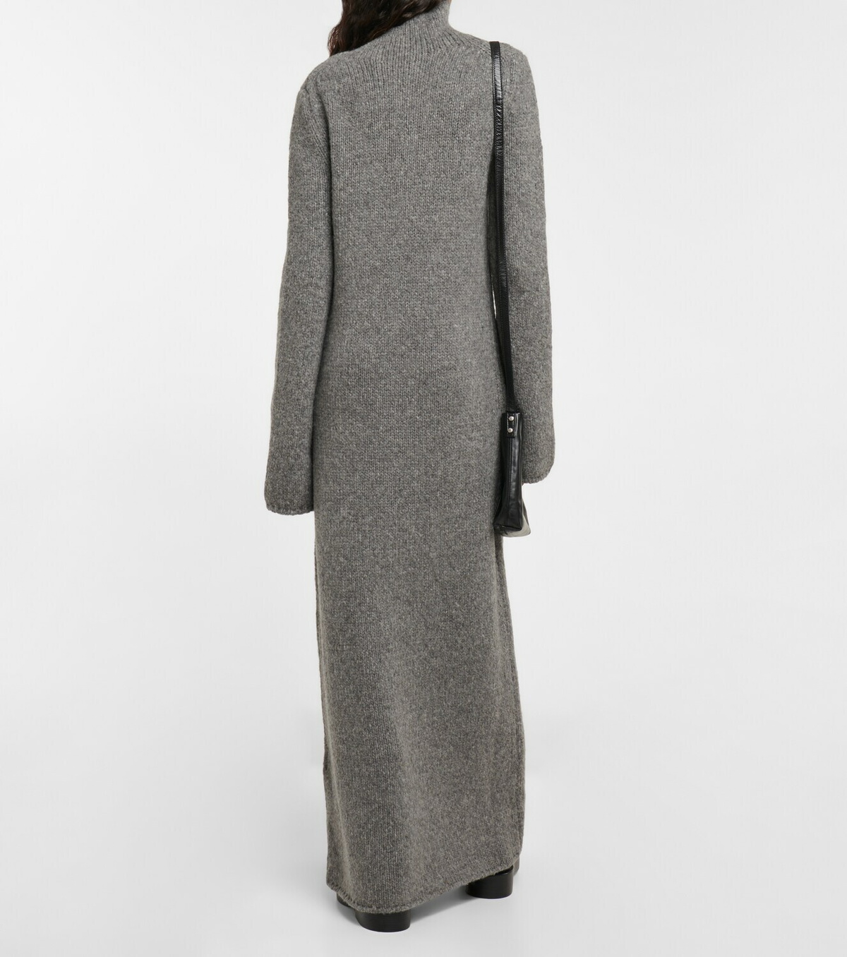 Ann Demeulemeester - Wool-blend turtleneck sweater dress Ann