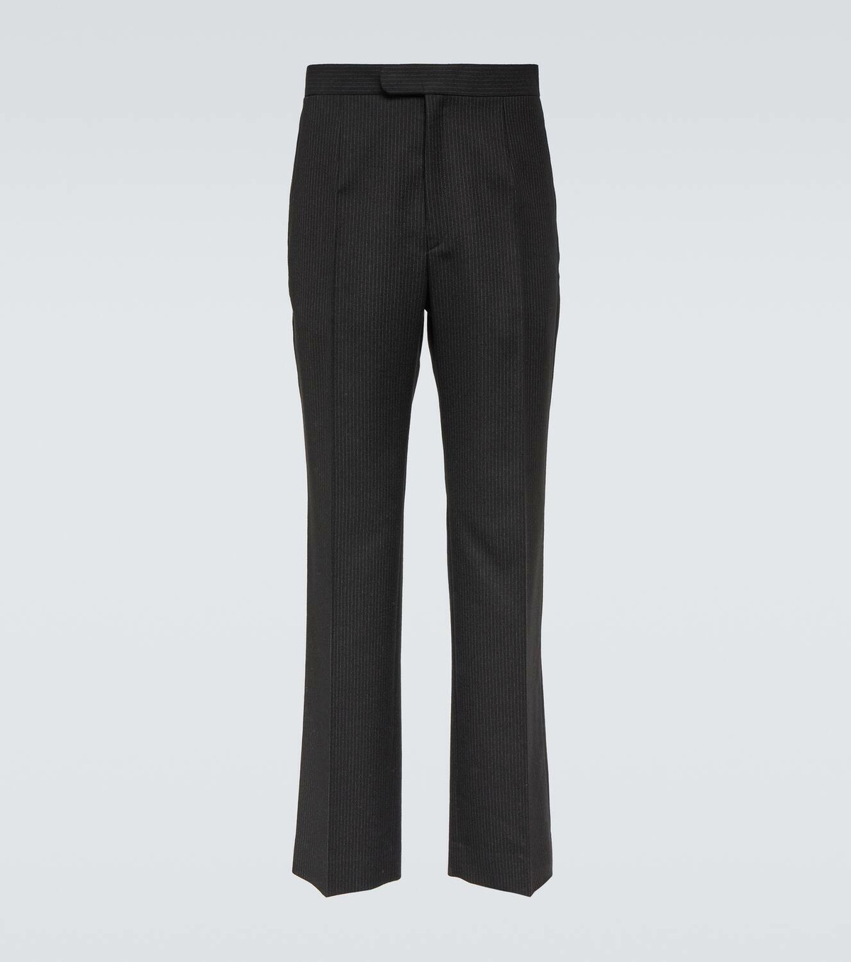 The Row Baird pinstripe virgin wool straight pants The Row