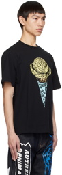 ICECREAM Black Cone T-Shirt