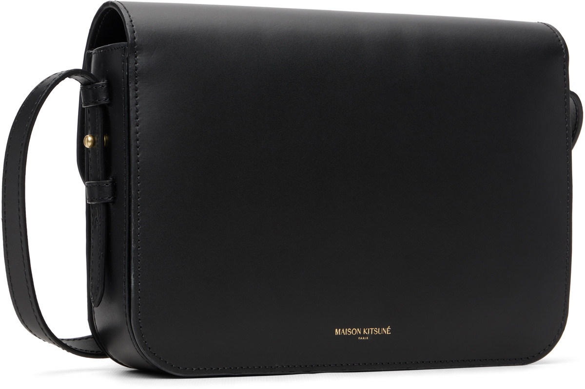 Maison Kitsuné Black Edie Bag