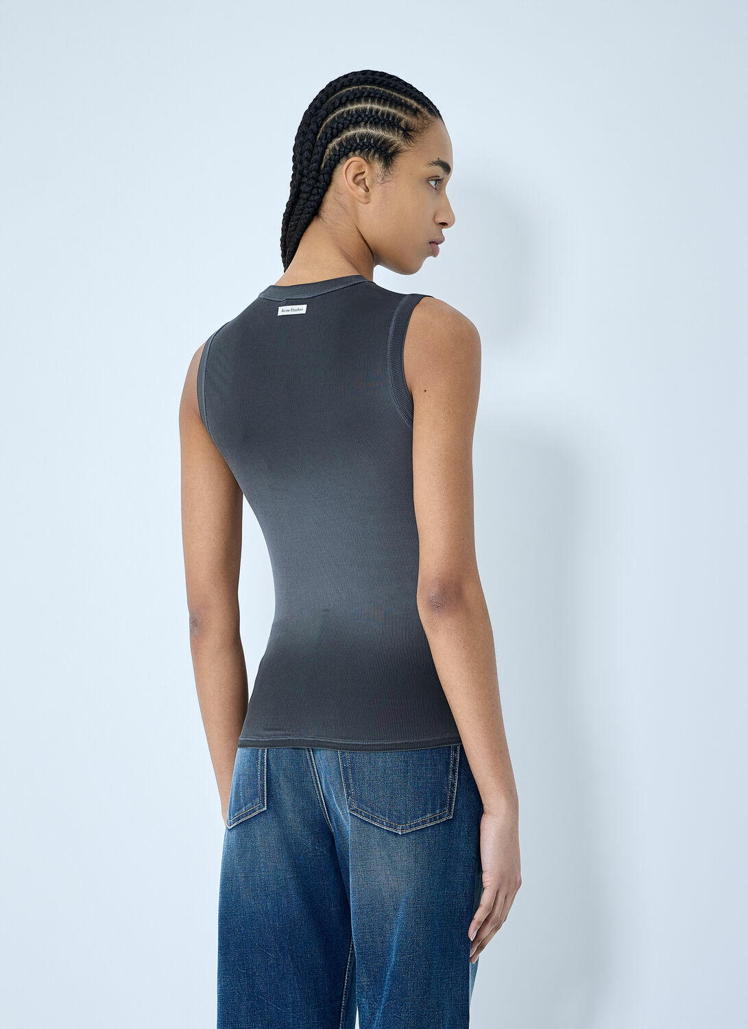 Acne Studios Logo Patch Tank Top