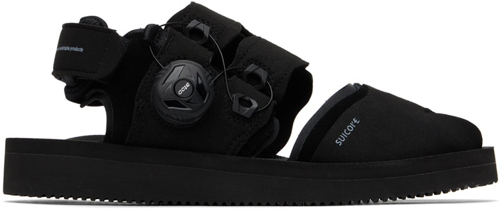 Photo: Suicoke Black HAKU-ab Slippers